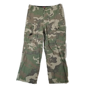 Vection camo cargo pants men's 36 x 30 green brown cotton outdoor street Urban